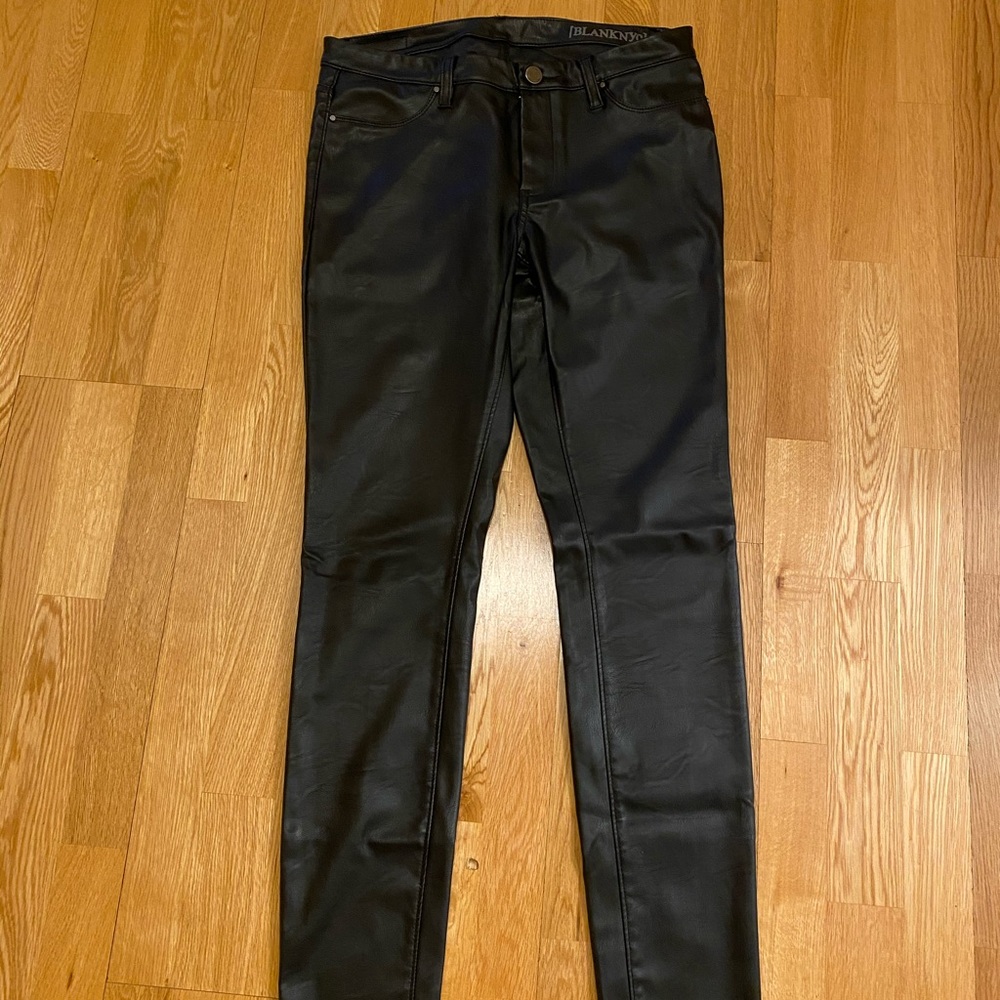 Blank NYC Vegan Leather Jeans